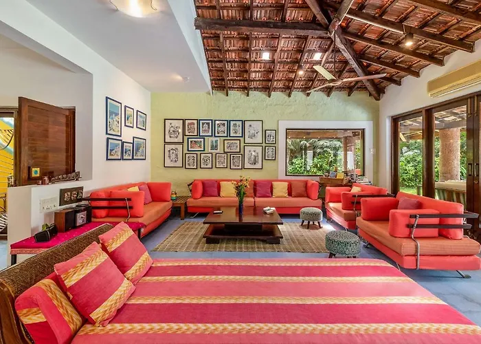 Casa Saipem With River View & Kitchen Access By Stayvista Candolim